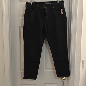 Old Navy Black Ankle OG Strsight Ankle Jean